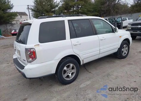 2007 Honda Pilot Ex from USA, damaged, VIN 2HKYF18467H540951